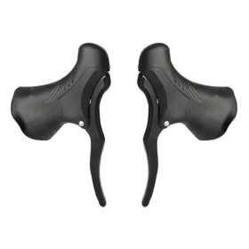 Lightweight Aluminum Bicycle Brake Handle MTB Mountain Bike Cycle Brake Levers Front & Rear Brake Levers Drop Handlebar Set