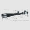 BSA Optics 22-27X32AOCWRTB Sweet 22 AO Compact 2X-7X 32mm Rifle Scope