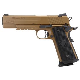 Sig Sauer 1911 â€œEmperor Scorpionâ€ CO2 Powered Semi-Automatic BB Pistol - Coyote Tan