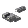 Night Fision Night Sight Set for CZ-USA P-07/P-09 - White Tritium Front Ring/U-Notch White Tritium R