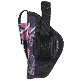 Bulldog Muddy Girl Camo Belt and clip ambi holster w/clam shell packaging