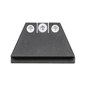 Night Fision Suppressor Height Tritium Night Sights for Most Glocks - White Tritium Front Ring/Triti