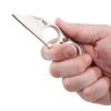 SOG Jason Brous Snarl 2.3" Satin Sheepsfoot Straight Blade Molded Nylon Sheath