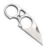 SOG Jason Brous Snarl 2.3" Satin Sheepsfoot Straight Blade Molded Nylon Sheath