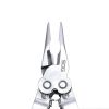SOG PowerLock w/ V-Cutter Stainless Finish 18 Tool Multi-Tool with Nylon Sheath