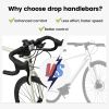 A28320RS 700C Road Bike, 16-Speed Outdoor Bike Disc Brakes, Light Weight Aluminum Frame ,Racing Bike City Commuting Road Bicycle M Size for Men Women