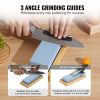VEVOR Whetstone Knife Sharpening Kit, 2 Dual-Sided Grit Whetstones 400/1000 3000/8000, 10PCS Knife Sharpener Kit with 3 Non-Slip Bases