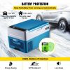 VEVOR Portable Refrigerator 23 Quart(22 Liter),12 Volt Refrigerator App Control(-4°F~68°F)