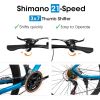 A28250 700C Road Hybrid Bike for Adult , 21-Speed Road Bike Road Bicycle Carbon Steel Frame/Dual-Disc Brakes/Multiple Colors