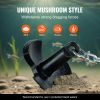 VEVOR River Anchor, 12 LBS Boat Anchor Cast Iron Black Vinyl-Coated with Shackle, Marine Grade Mushroom Anchor for Boats Up To 10 ft