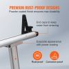 VEVOR Truck Rack, 800 lbs Capacity, 17-29in Adjustable Height, Aluminum Ladder Rack for Truck with 8 Non-Drilling C-clamps