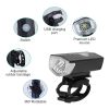 Bicycle Light Sets USB Rechargeable Bike Headlight Waterproof LED Bicycle Front Light Taillight 2 Kit