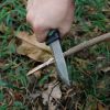 Fixed Blade Camping Knife with Rotatable Sheath, 4.1 Inch Stainless Steel Blade Fishing Knife with Non-Slip Grip, Suitable for Outdoor, Survival