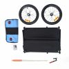 Bike Cargo Trailer; Bike Luggage Wagon Trailer with Removable Water Resistant Cover; Folding Frame Quick Release 16&rsquo;&rsquo; Wheels