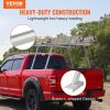 VEVOR Truck Rack, 800 lbs Capacity, 17-29in Adjustable Height, Aluminum Ladder Rack for Truck with 8 Non-Drilling C-clamps