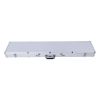 135*28*10cm Aluminum New Framed Locking Gun Pistol HandGun Lock Box Hard Storage Carry Case Silver
