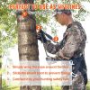 VEVOR Tree Stand Safety Rope, 30 ft/91.44 m Treestand Lifeline Rope 30KN Breaking Tension, 0.6'' Hunting Safety Line with Prusik Knot