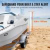 VEVOR Marine Trailer Guide Set, 60'' Flexibly Adjustable, Dual Rust-Resistant Steel Supports with PVC Covering, Ideal for Ski, Fishing