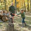 Kindling Splitter Wedges for Cutting Woods- Portable Log Splitter - Heavy Duty Firewood Splitter &amp; Fire Poker Set Manual Log Splitter Wedge - Wood