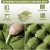 Double Air Mattress with Pillow, Built-in Foot Pump, 4-inch Camping Air Mattress, for Backpacking, Hiking, Traveling