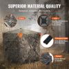 VEVOR Hunting Blind, 270° See Through Ground Blind, 2-3 Person Pop Up Deer Blind for Hunting with Carrying Bag, Portable Resilient Hunting Tent