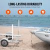 VEVOR Marine Trailer Guide Set, 60'' Flexibly Adjustable, Dual Rust-Resistant Steel Supports with PVC Covering, Ideal for Ski, Fishing