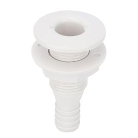 ABS PlasticDurable Lightweight Boat BodyBottom YachtBilge Drain Vent Accessory5/8 Inch (Option: 5to8 inch)