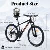 Mountain Bike for Men and Women 26 inch 24 Speed Suspension Fork KENDA Tires