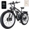 Rower Elektryczny KETELES 48V 23AH Dual Motor 1000W*2 26"*4.0 MTB