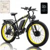 Rower Elektryczny KETELES 48V 23AH Dual Motor 1000W*2 26"*4.0 MTB