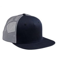 Big Accessories BX025 Surfer Trucker Cap (Color: NAVY/ GREY, size: OS)