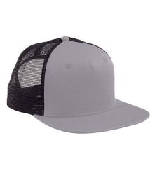Big Accessories BX025 Surfer Trucker Cap (Color: GREY/ BLACK, size: OS)