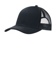 Port Authority Snapback Trucker Cap C112 (Color: Rich Navy, size: OSFA)
