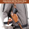 Shoulder Holster With Adjustable Straps Magazine Holder Vertical PU Leather Gun Holster For Concealed Carry Fit For M1911 Glock Sig Sauer