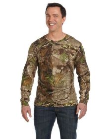 Men's Realtree Camo Long-Sleeve T-Shirt - REALTREE AP - S (Color: REALTREE APG, size: 3XL)