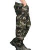 Men's Casual Military Pants Camo Cargo Work Pants Trousers