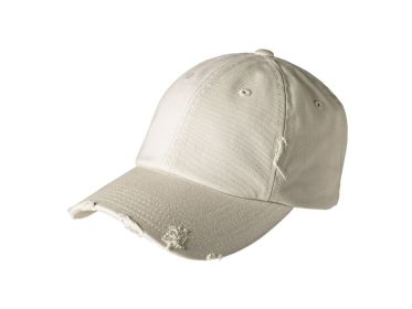 District Distressed Cap DT600 (Color: Stone, size: OSFA)