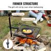VEVOR Swivel Campfire Grill, Fire Pit Grill Grate over Fire Pits, Heavy Duty Steel Grill Grates, 360�� Adjustable Open Fire Outdoor Cooking Equipment